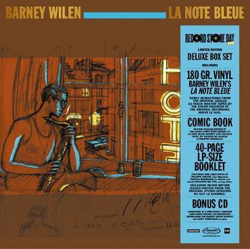 Barney Wilen: La Note Bleue (Dbl.LP,  bog og bonus CD)