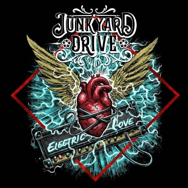Junkyard Drive: Electric Love. (Ltd. Blå LP). 