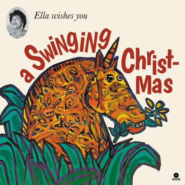 Ella Wishes You A Swinging Christmas.  (LP).