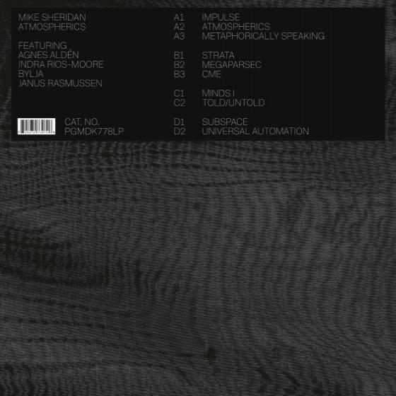 Mike Sheridan: Atmospherics.(Dbl. LP). Release 17.11.23.