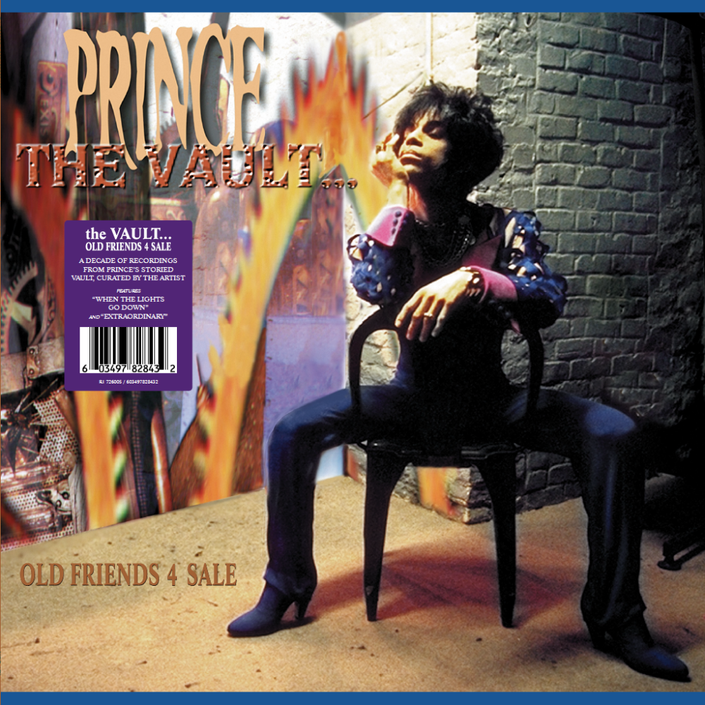 Prince: The Vault - Old Friends For Sale. (sort vinyl LP- 180 g). Release 23.02.2024.